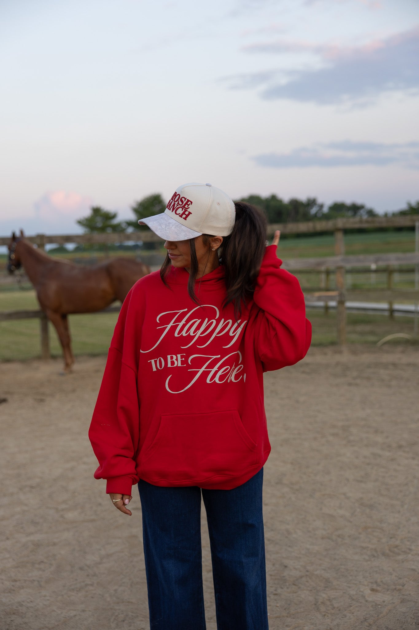 Happy To Be Here Hoodie