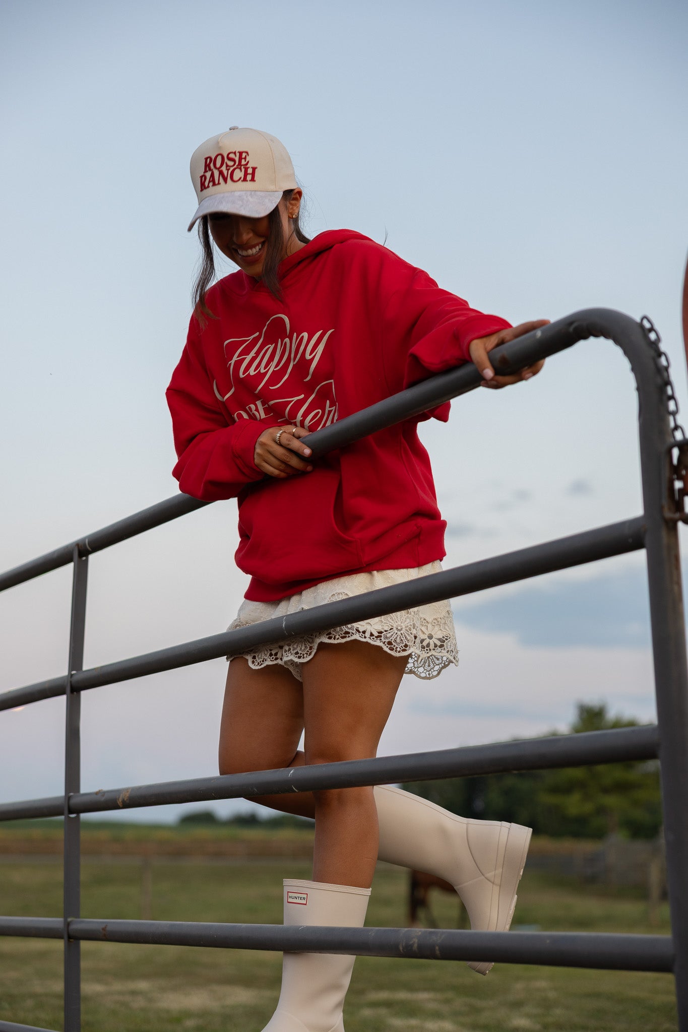 Happy To Be Here Hoodie