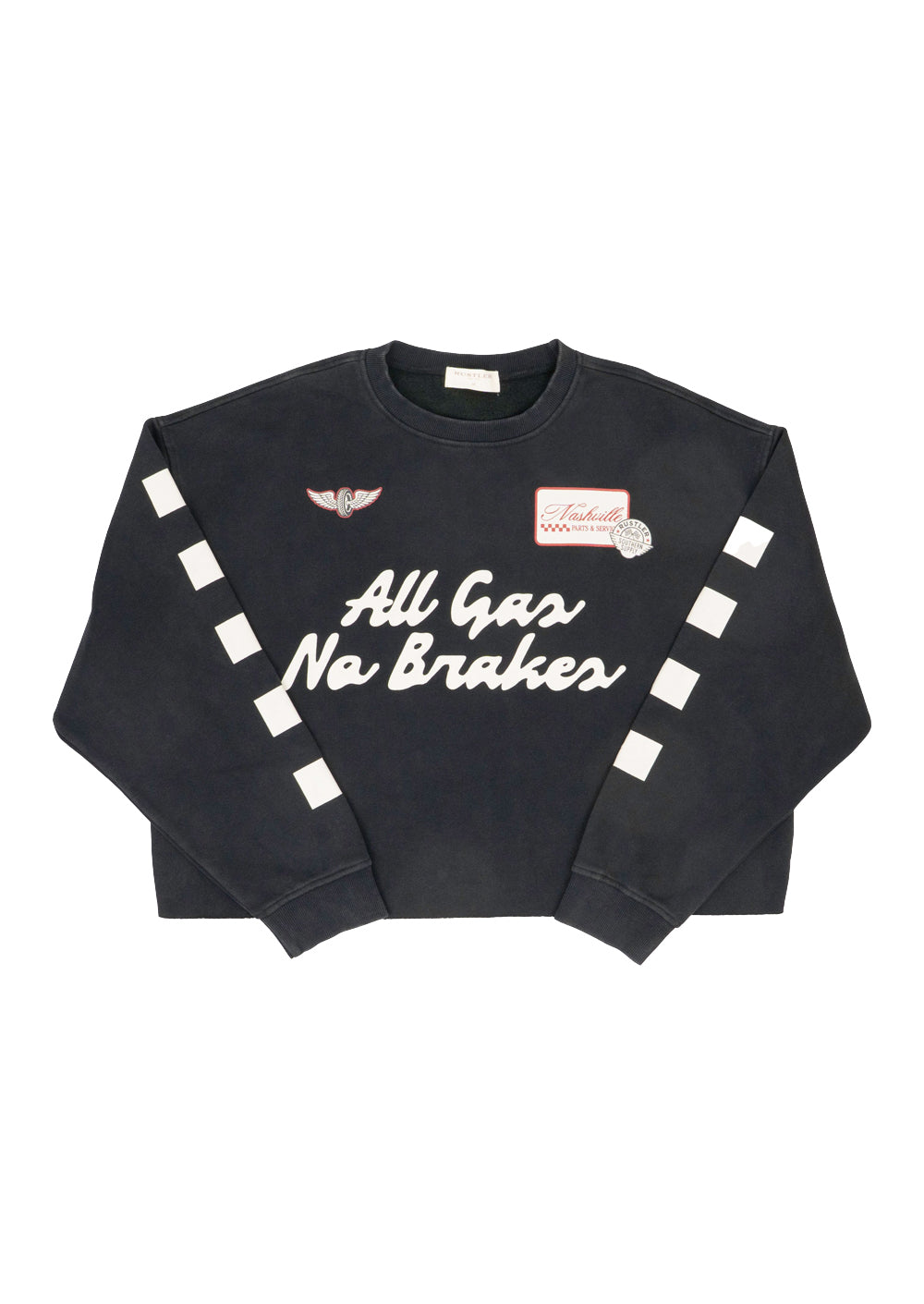 All Gas No Brakes Cropped Crew