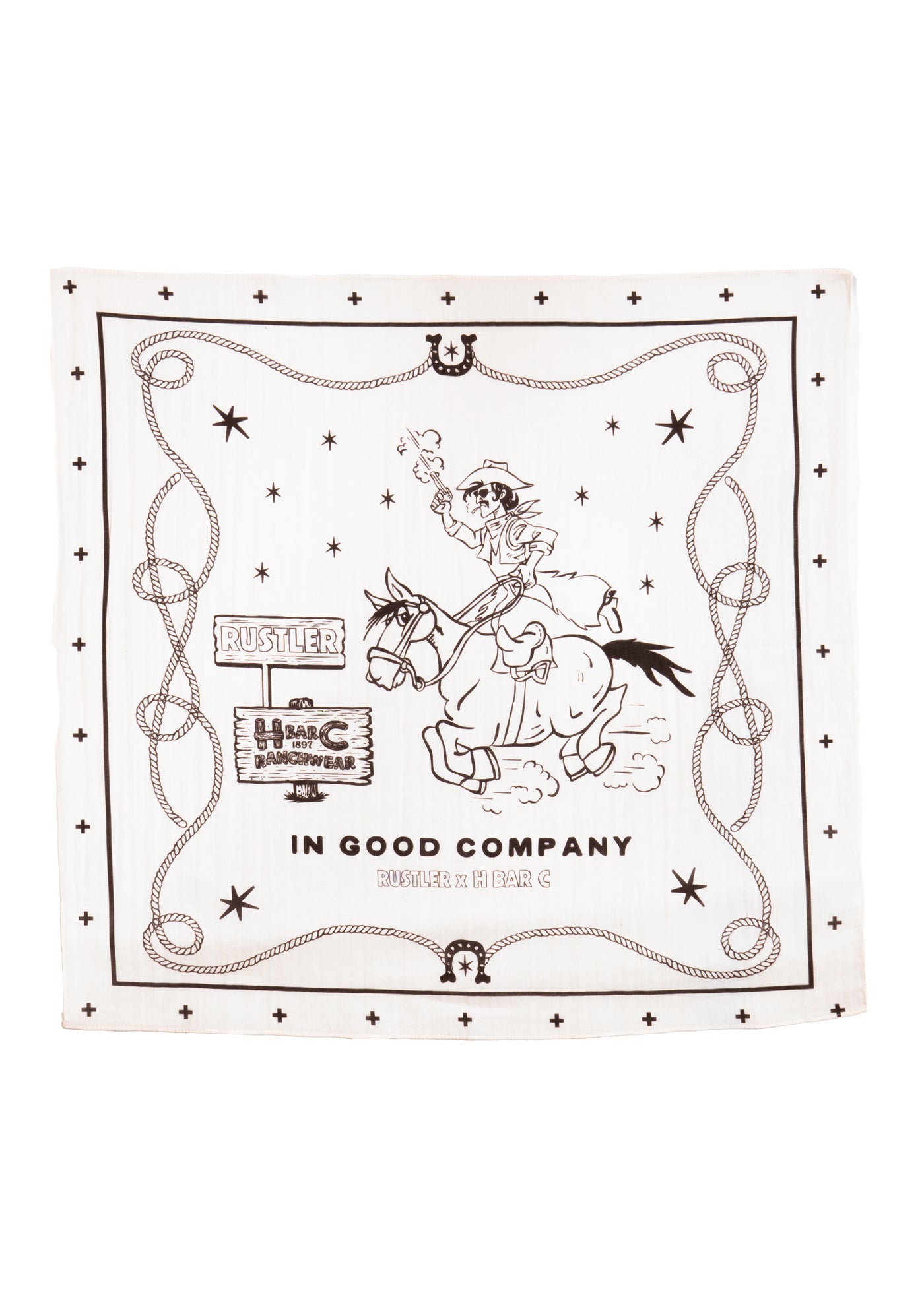 H Bar C x Rustler Bandana