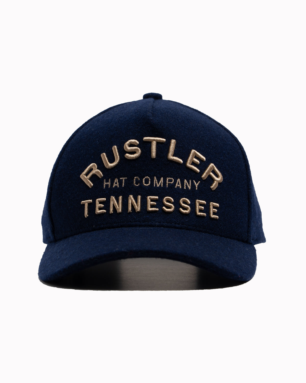 Navy Wool Rustler Trucker Hat