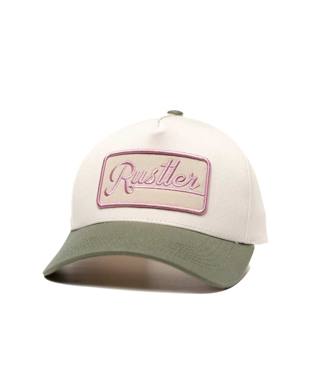 Pink Rustler Patch Hat