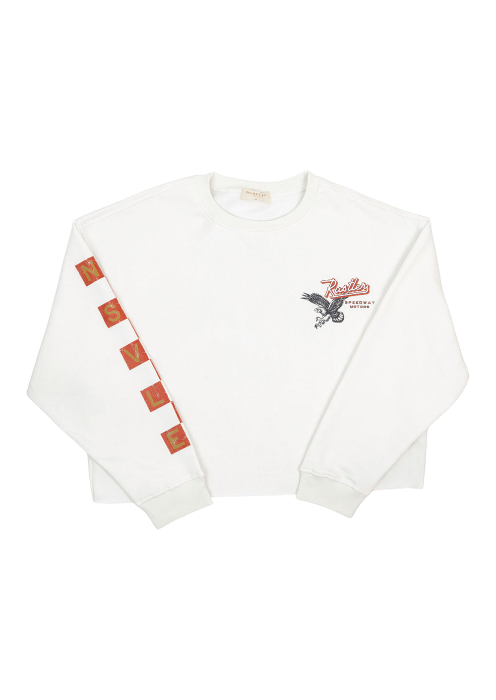 Stay In Your Lane Cropped Crew