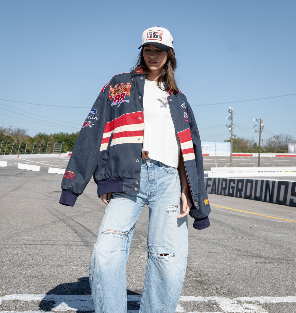 Stay In Your Lane Cropped Tee