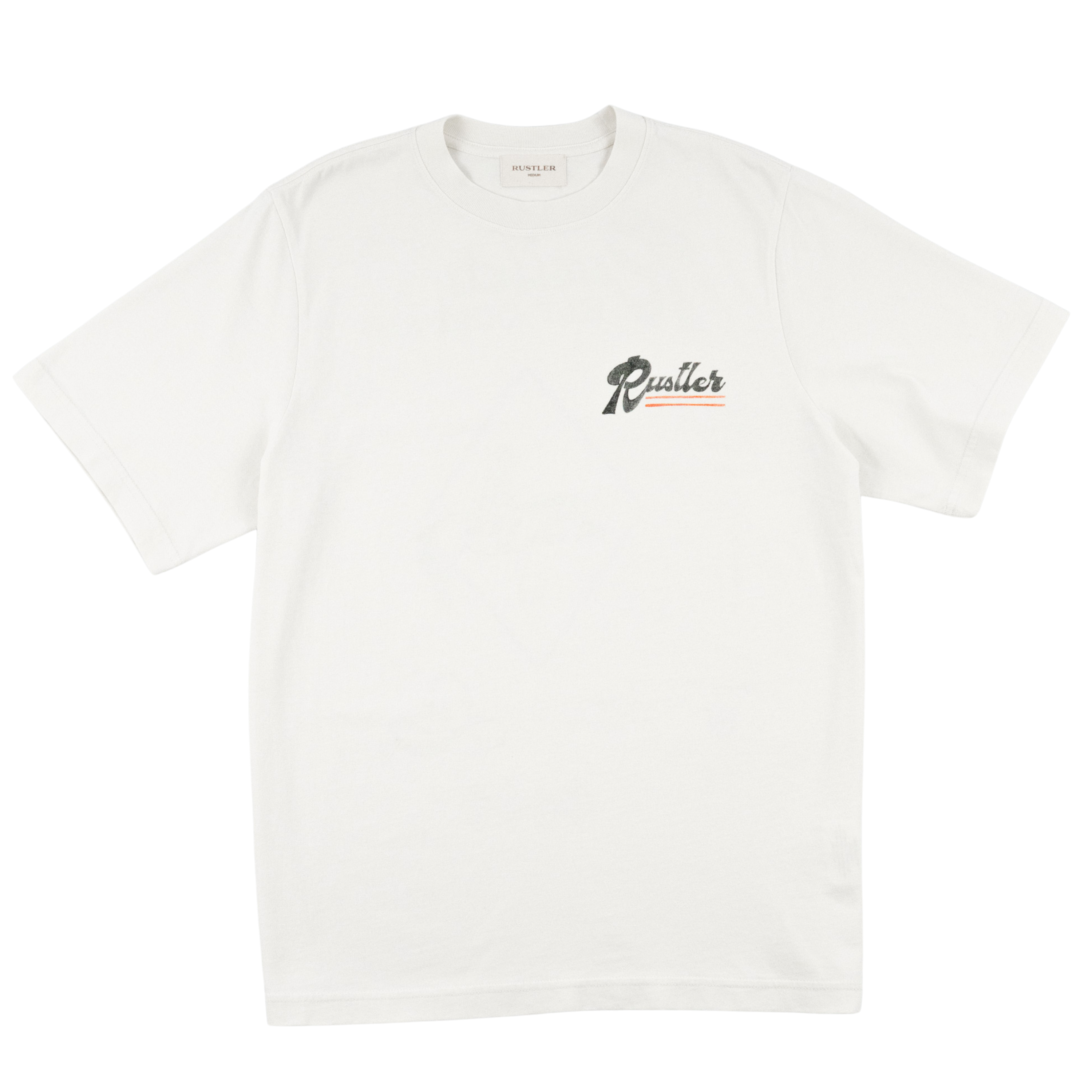 Western Doodle Tee- Vintage White