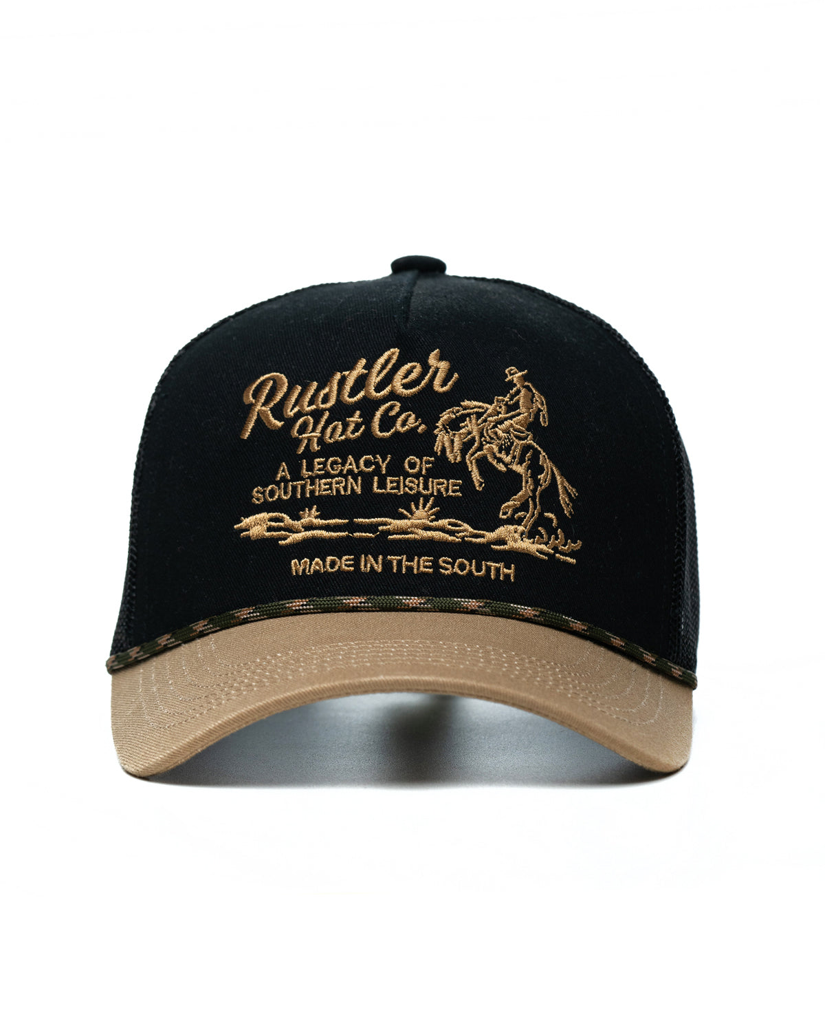 Black Rustler Rodeo Hat