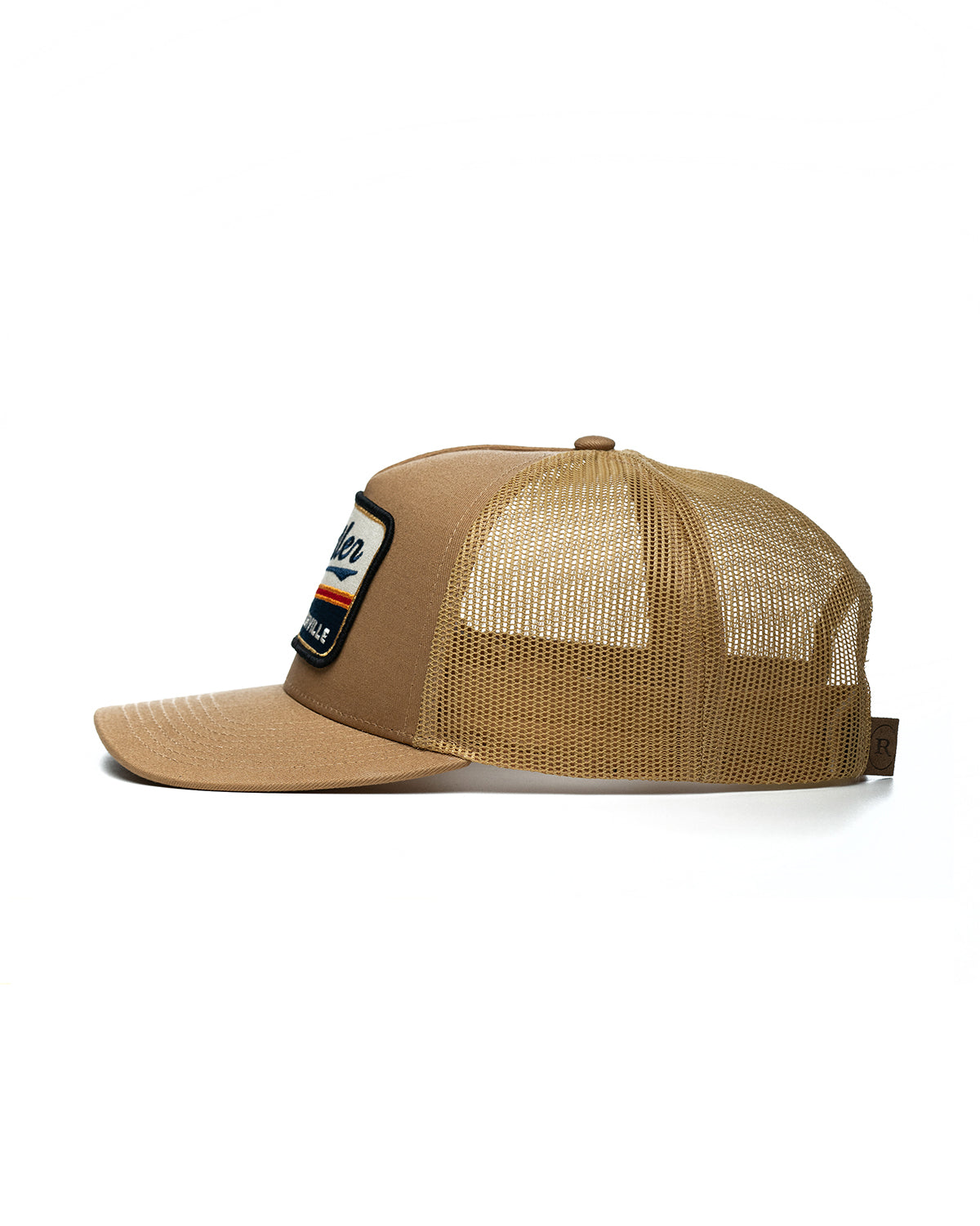 Brown Rustler Patch Trucker Hat