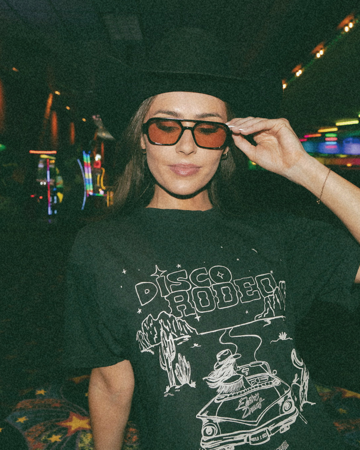 Disco Rodeo Cowgirl Tee