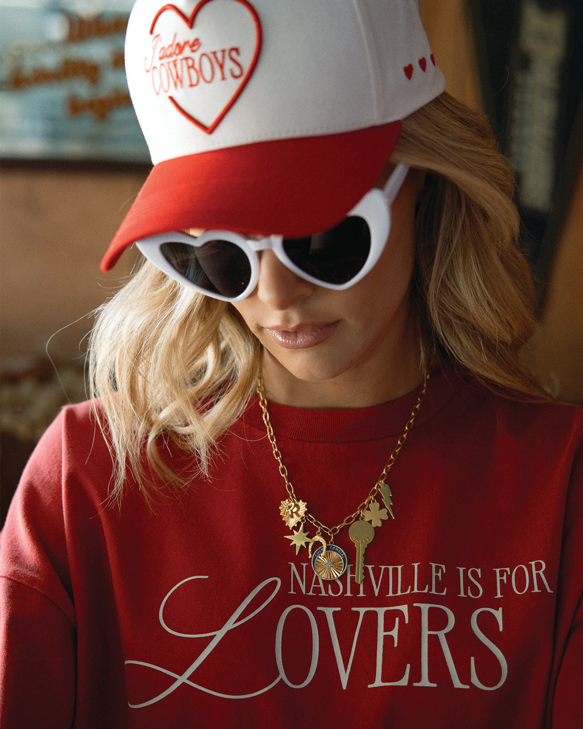 Nashville is for Lovers Cropped Tee