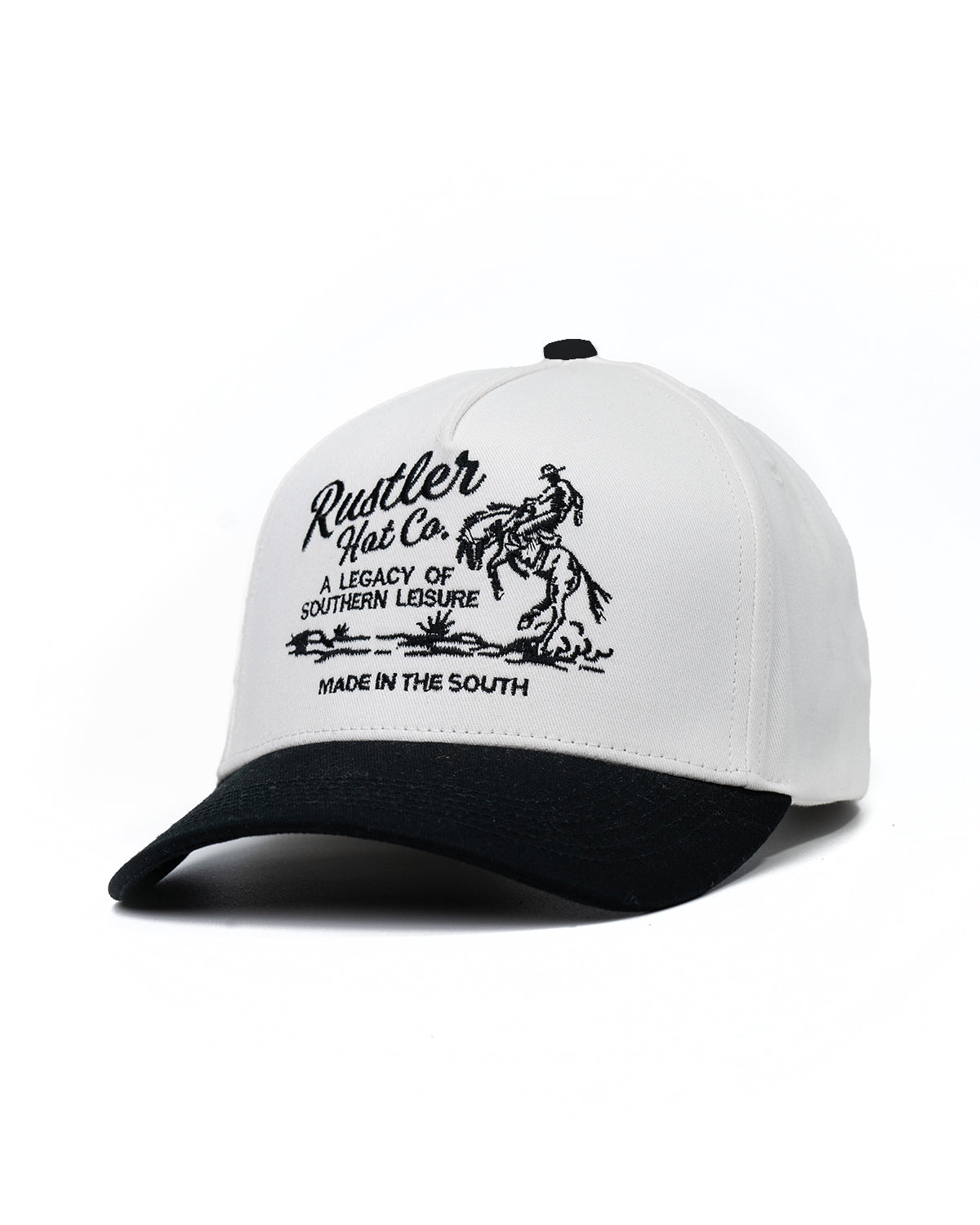 White Rustler Rodeo Trucker