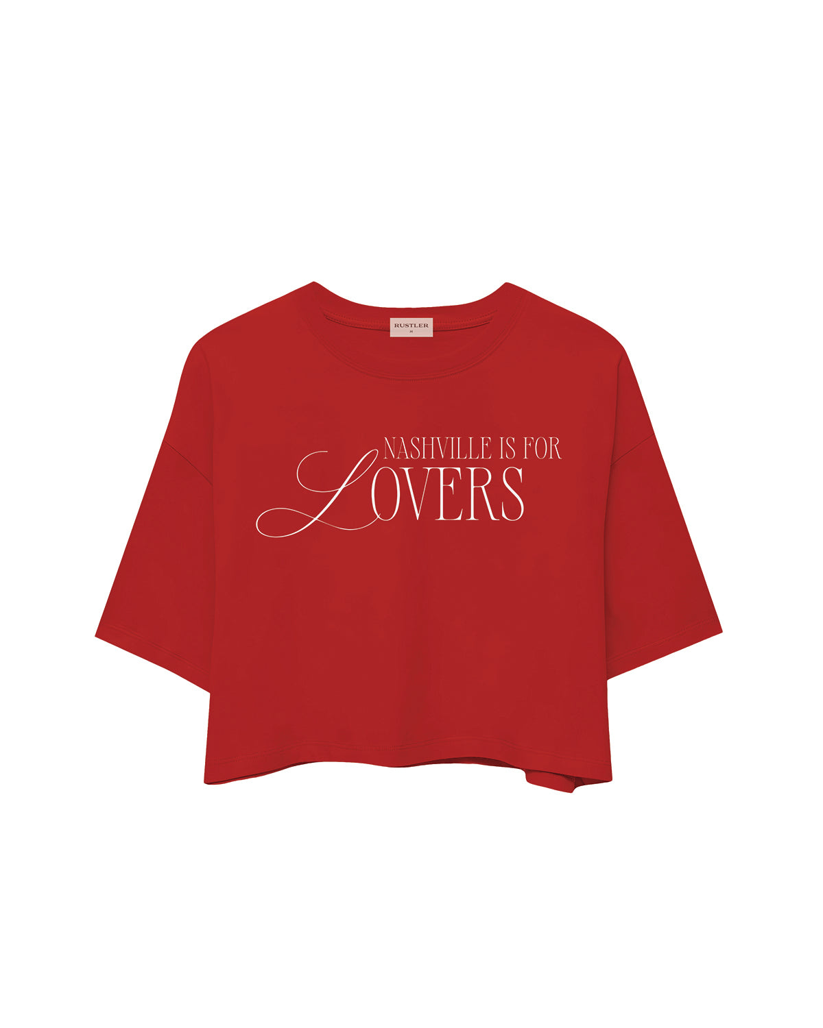 Nashville is for Lovers Cropped Tee