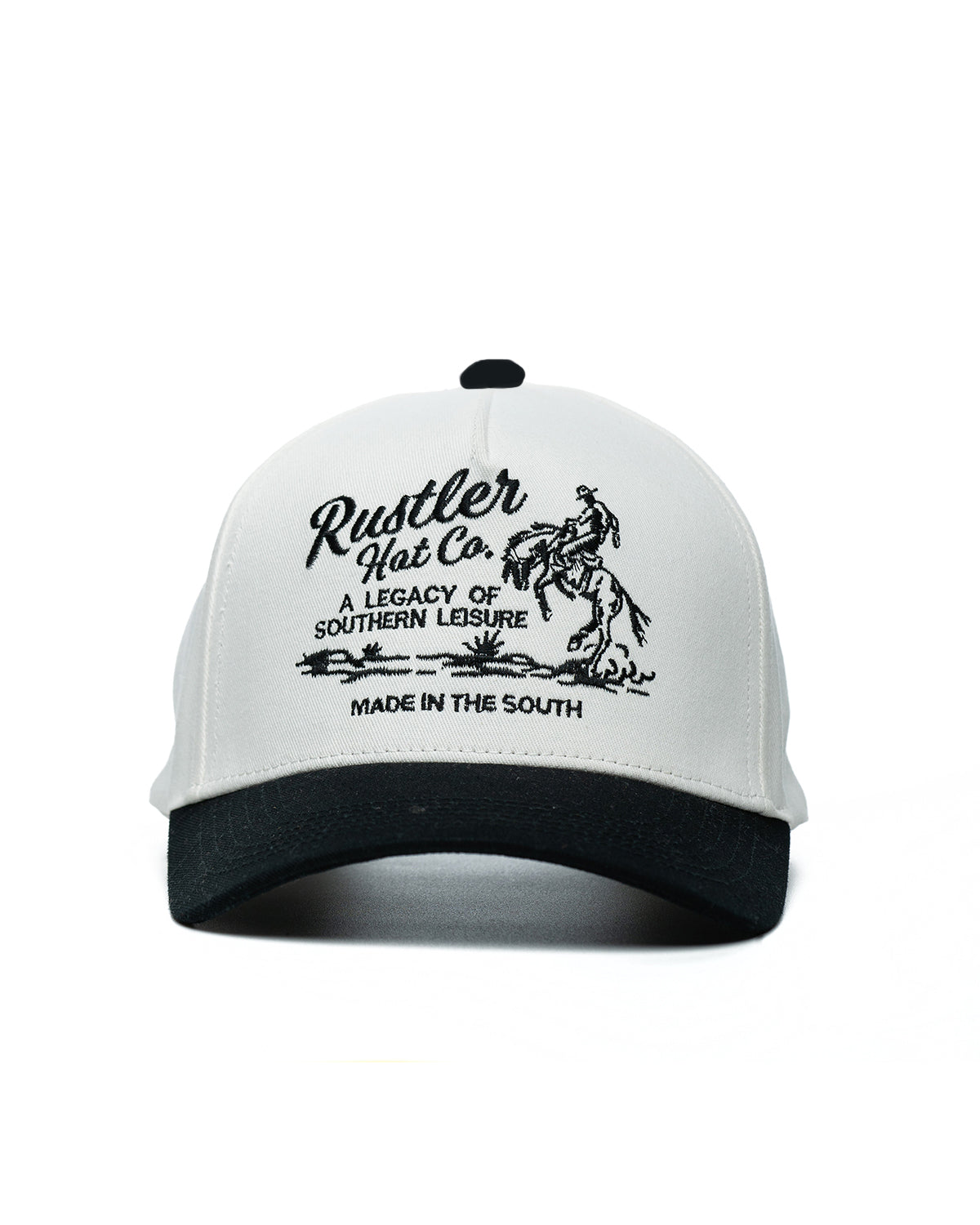 White Rustler Rodeo Trucker