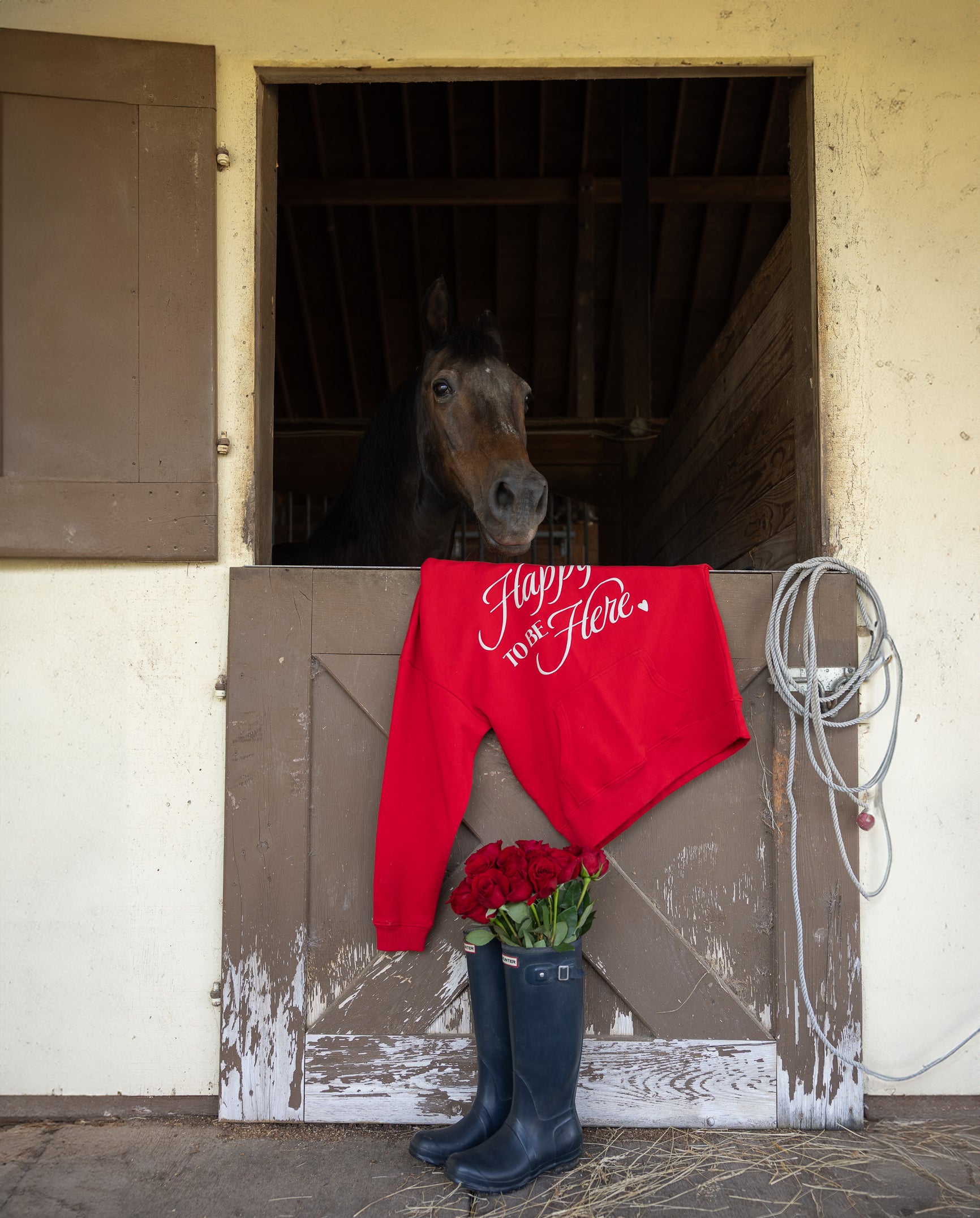 Happy To Be Here Hoodie