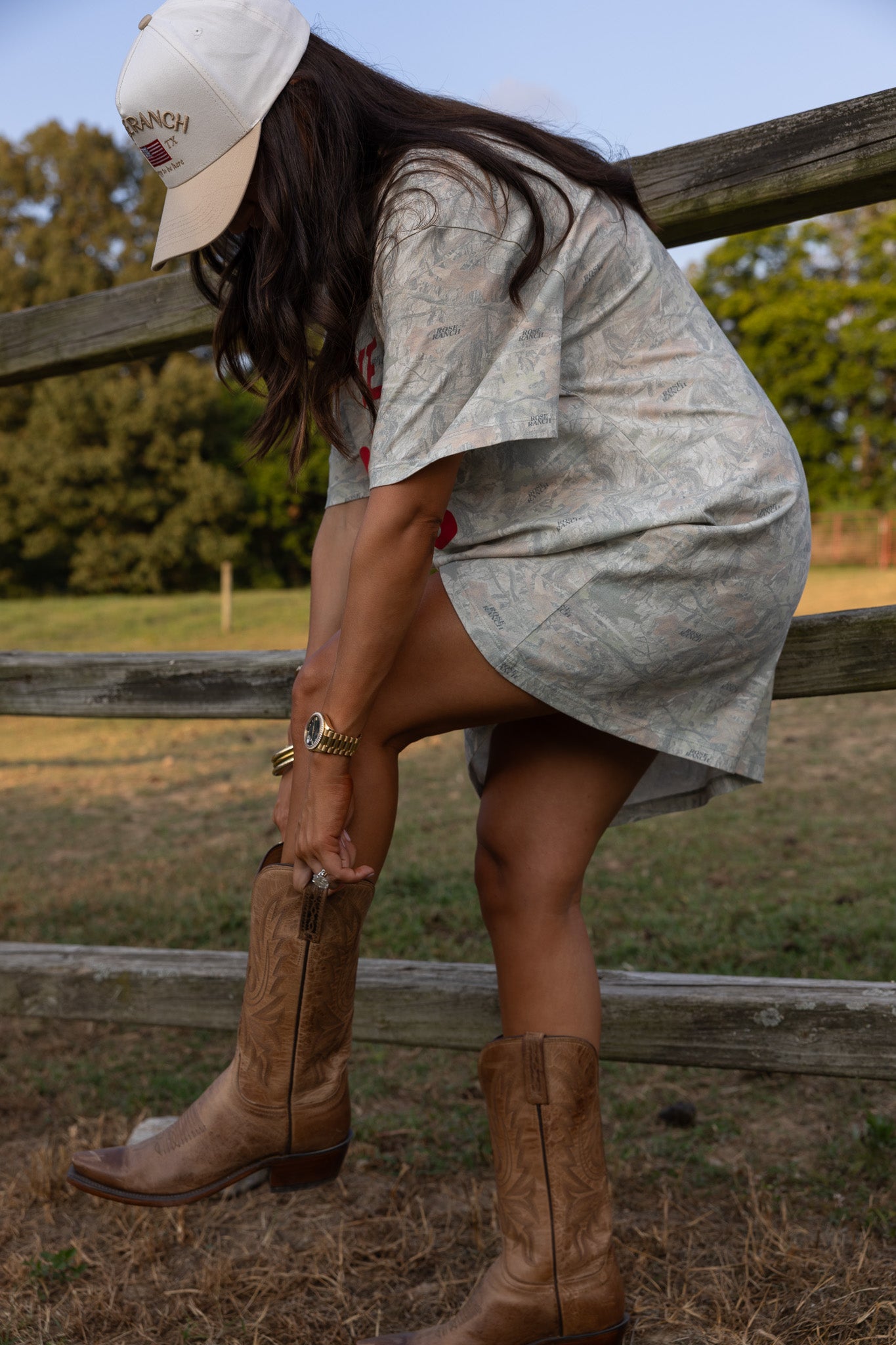The Cowboy Club Camo Dress