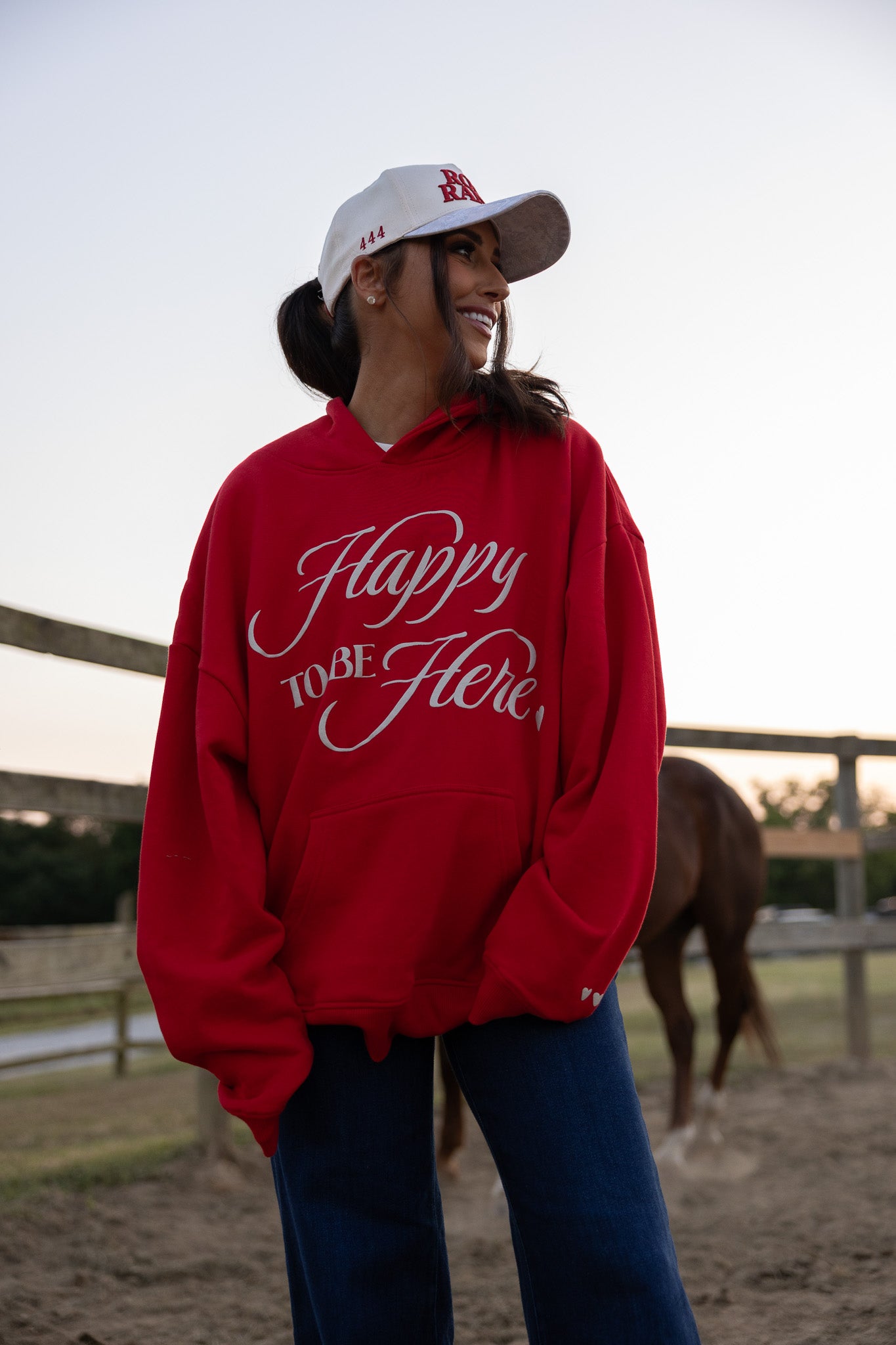 Happy To Be Here Hoodie