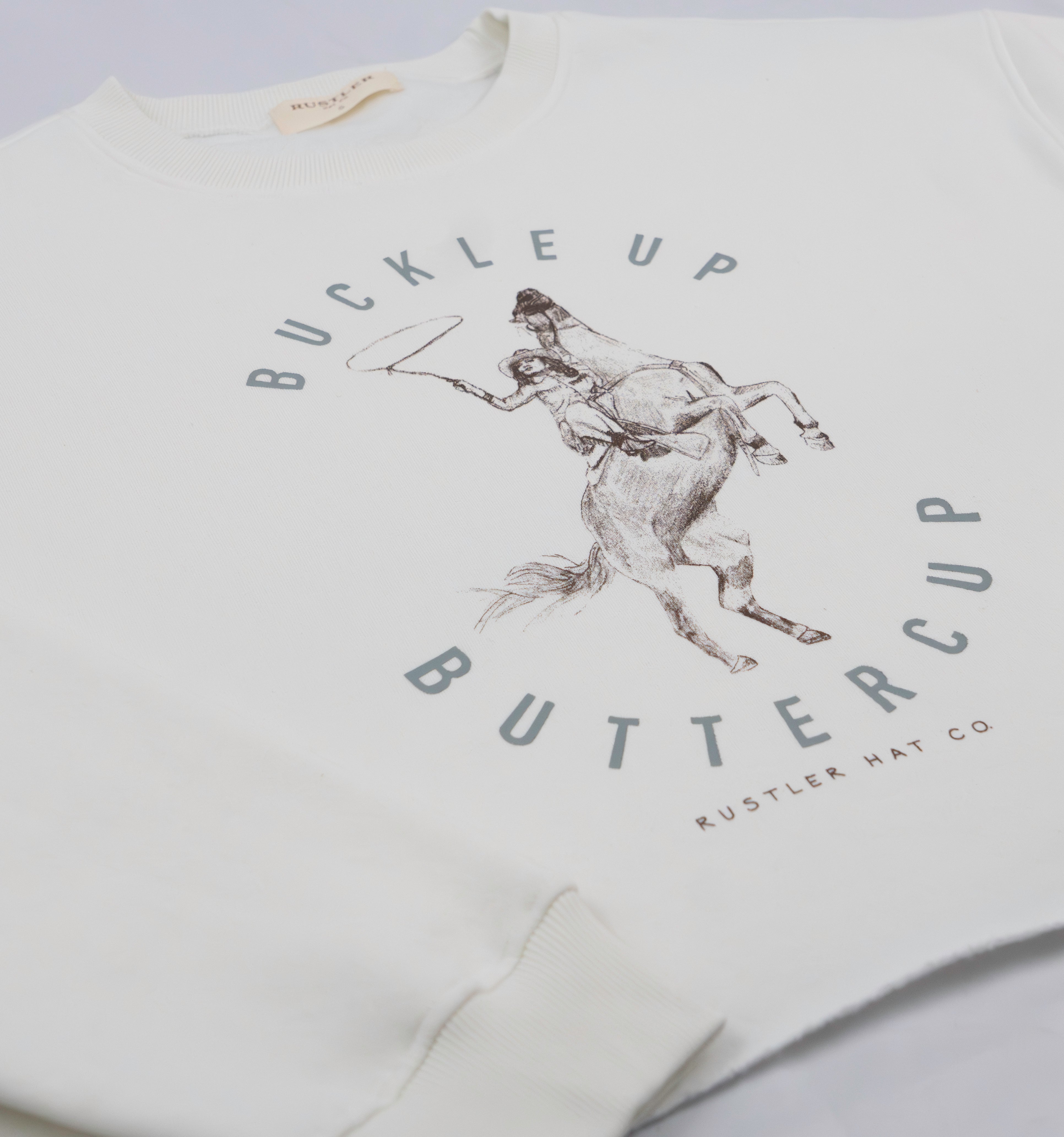 Buckle Up Buttercup Crew Sweatshirt