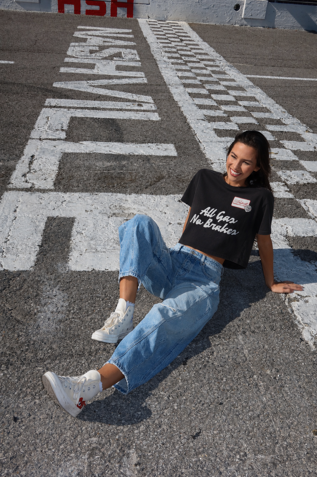 All Gas No Brakes Boxy Tee