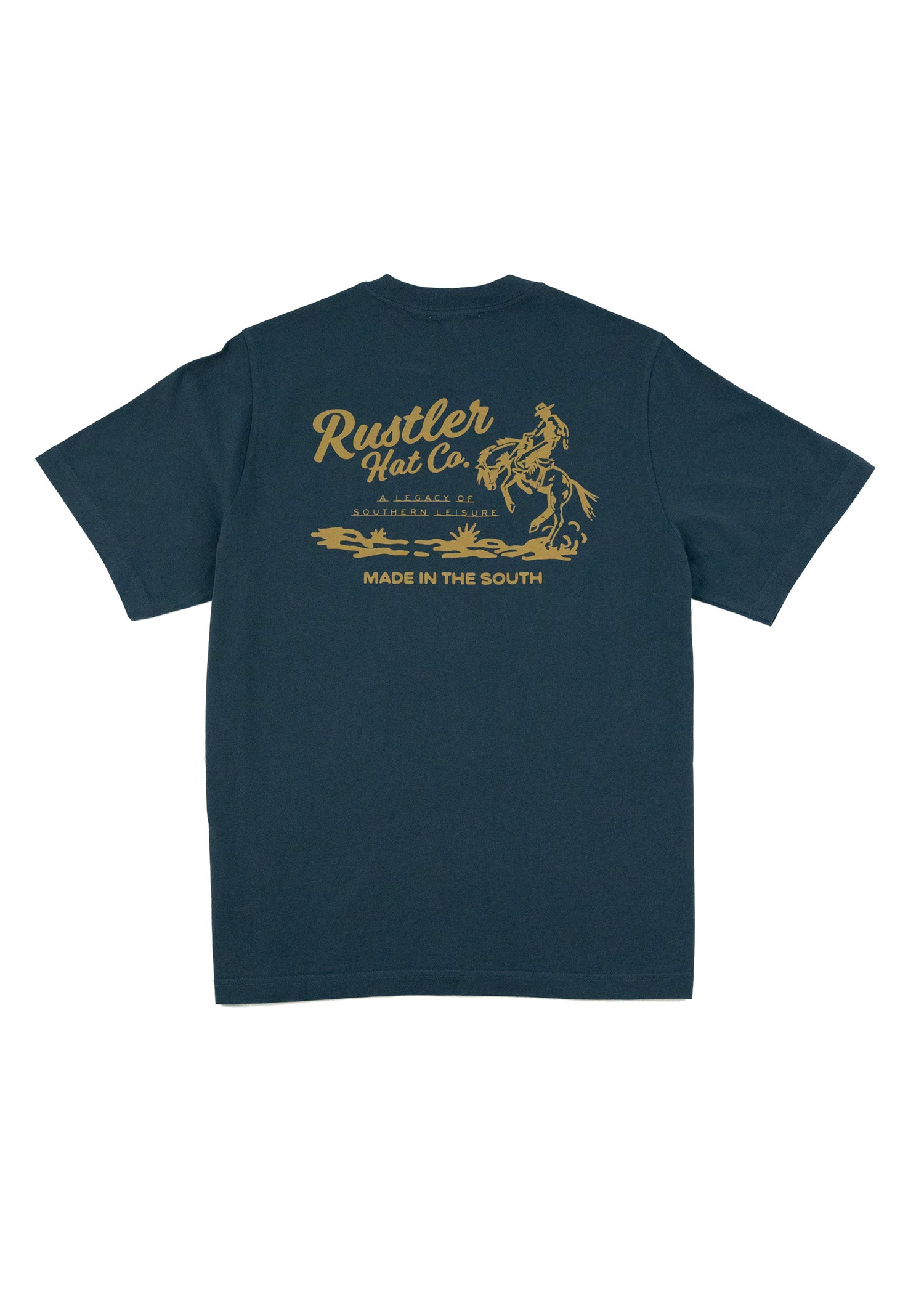 Navy Rustler Rodeo Tee