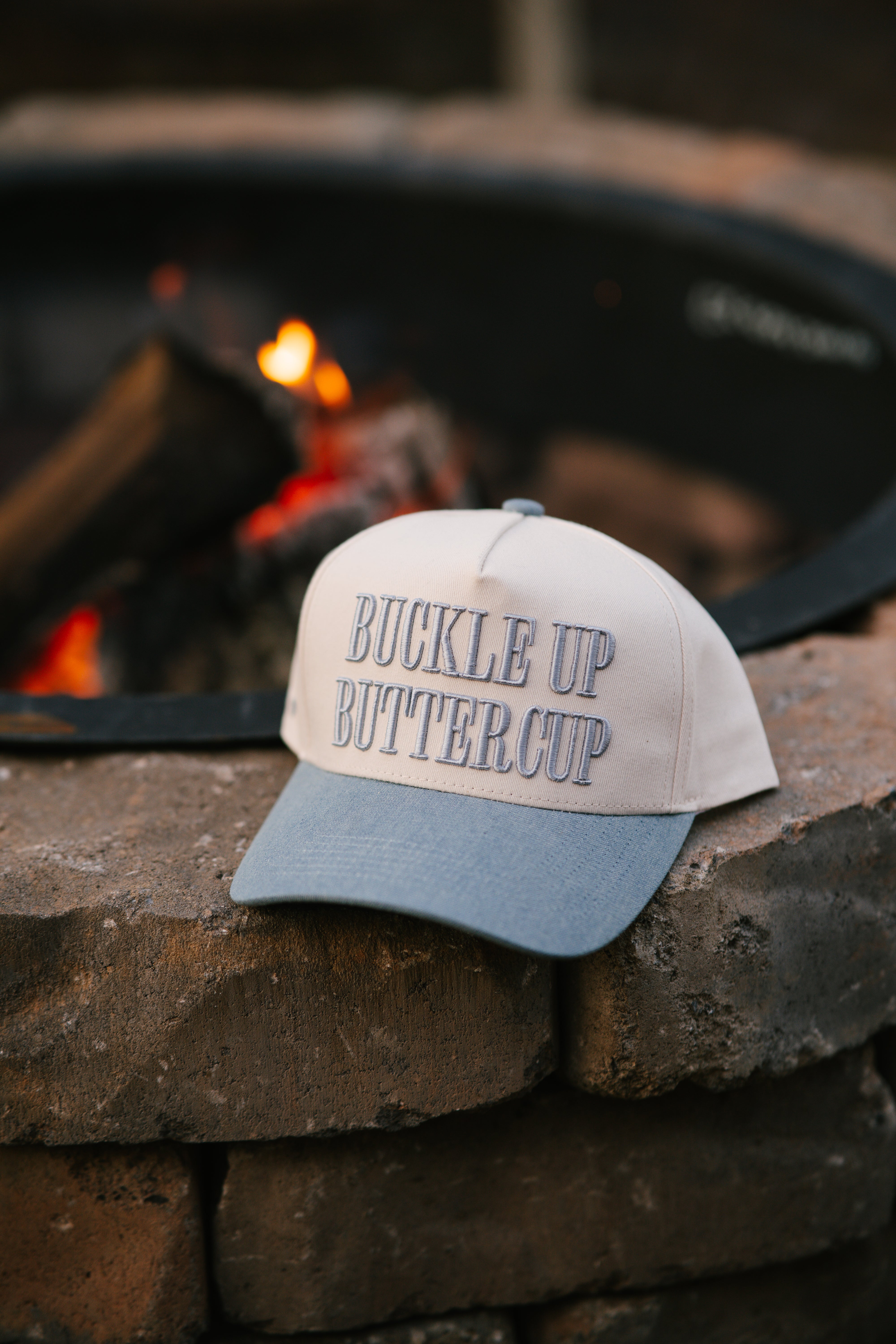 Buckle Up Buttercup Trucker Hat