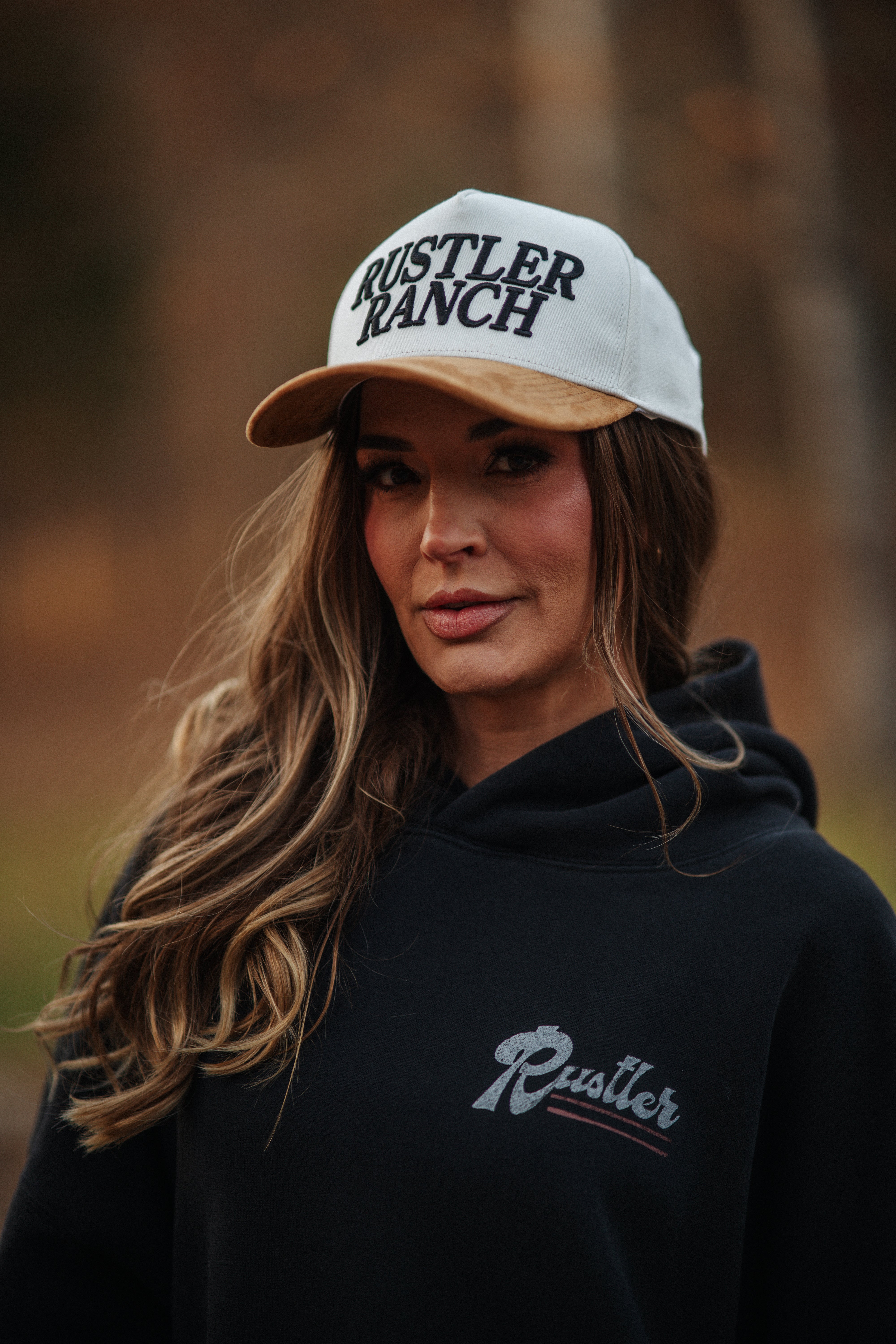 Rustler Ranch Suede Trucker Hat