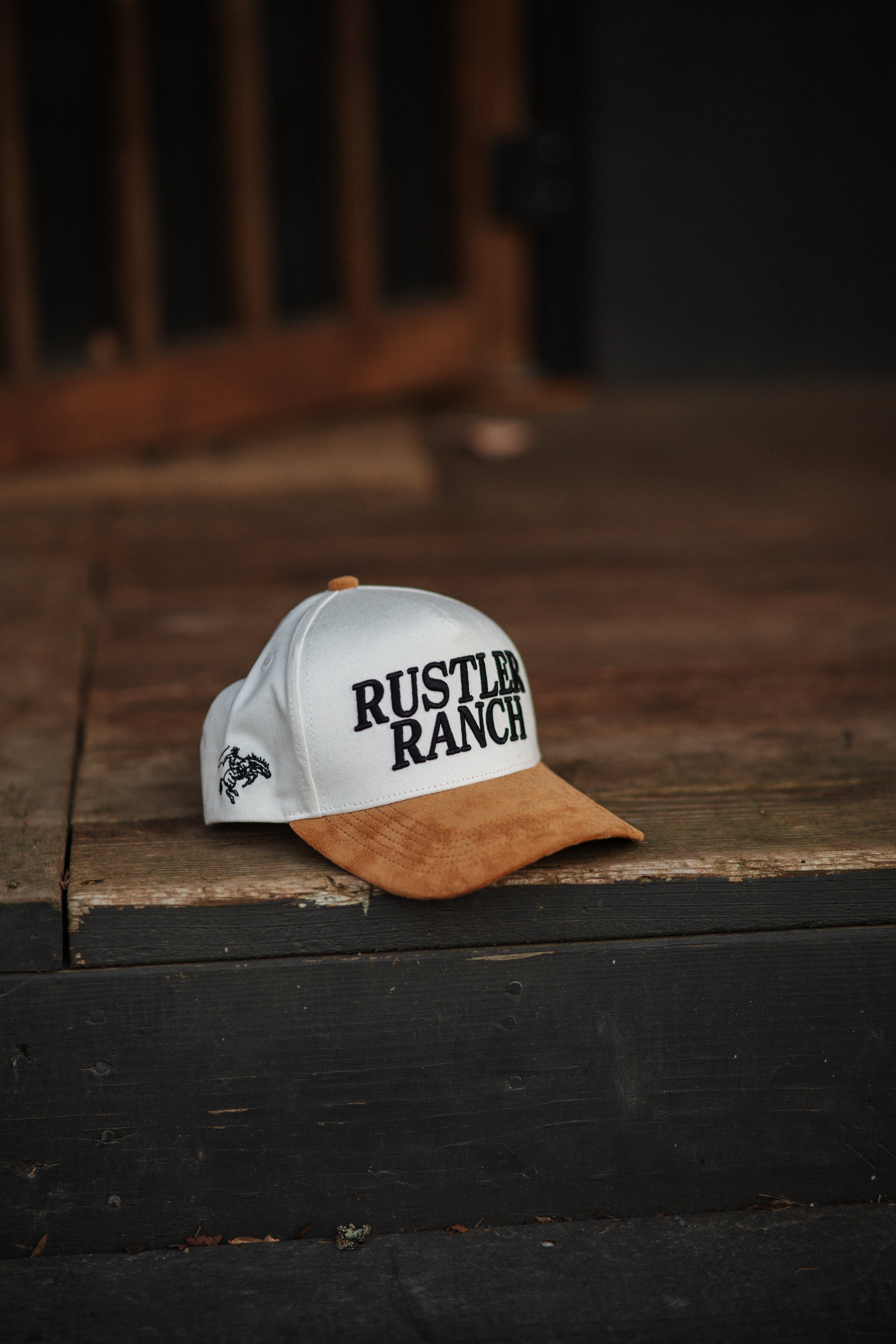 Rustler Ranch Suede Trucker Hat