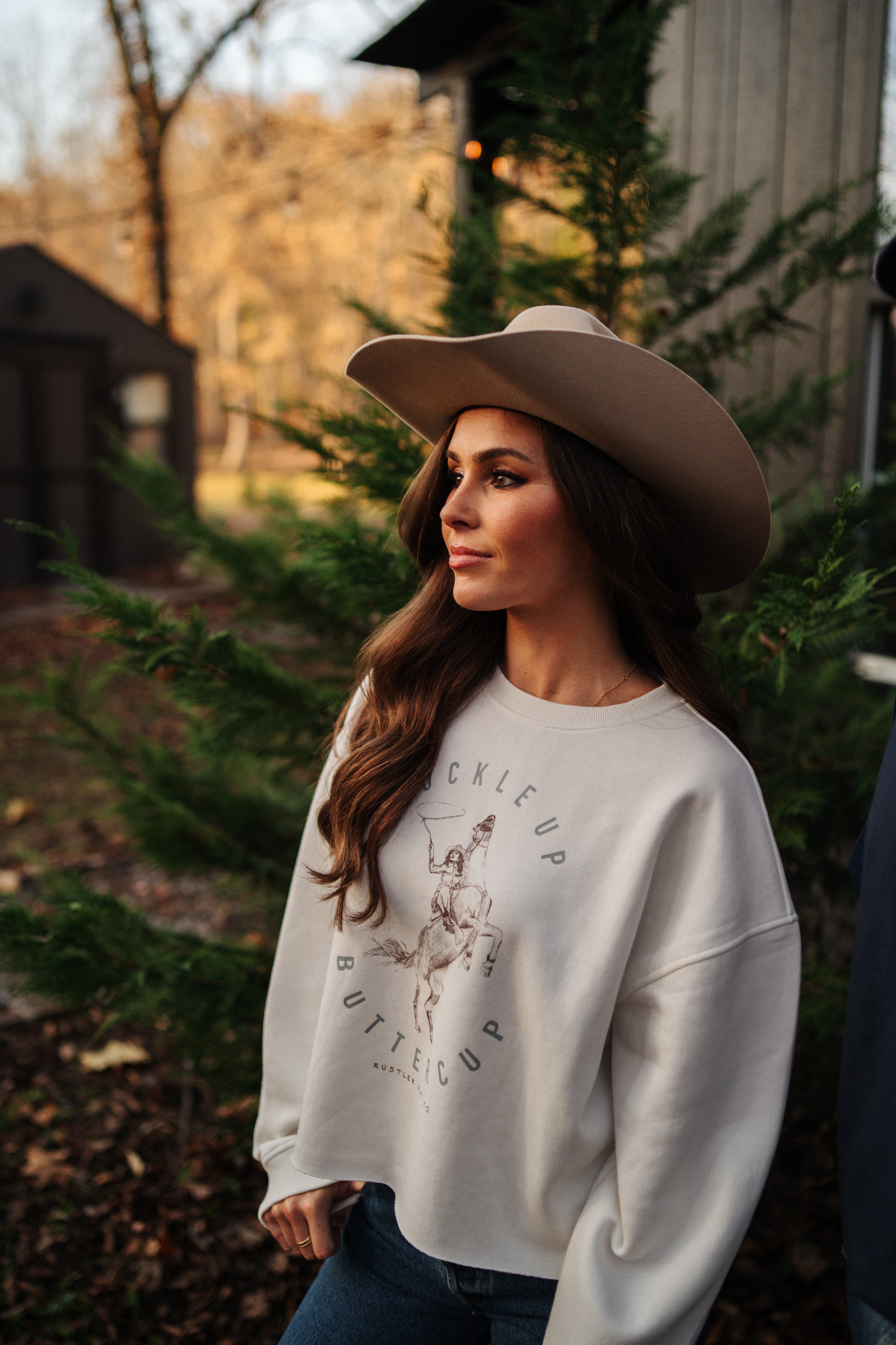 Buckle Up Buttercup Crew Sweatshirt