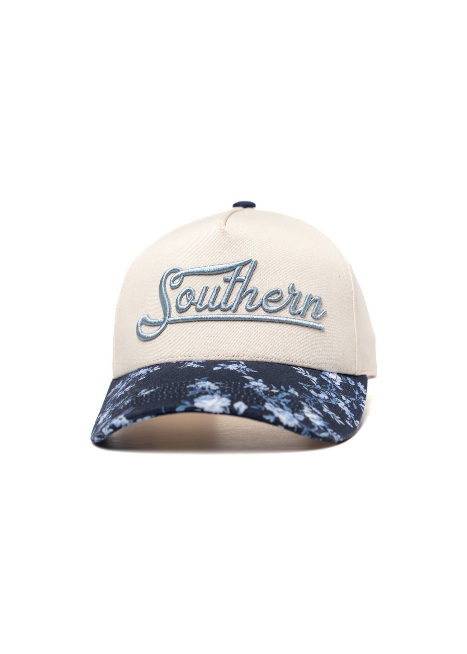 Navy Floral Southern Hat Rustler Hat Co. X Draper James