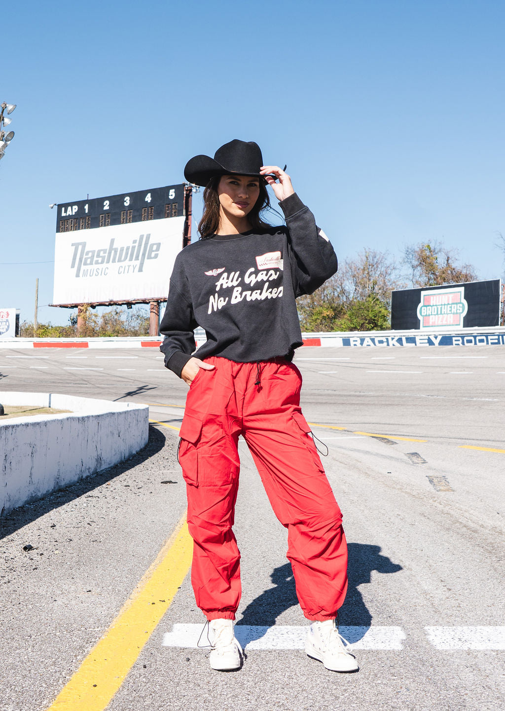 All Gas No Brakes Cropped Crew