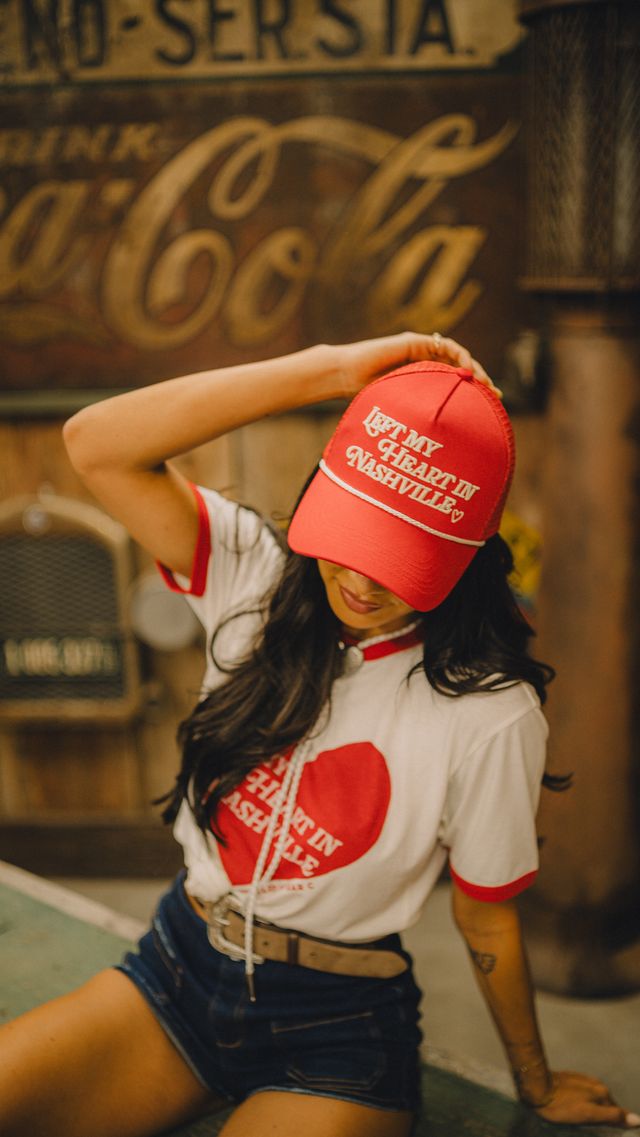 Left My Heart In Nashville Hat Rustler Hat Co. X H Bar C