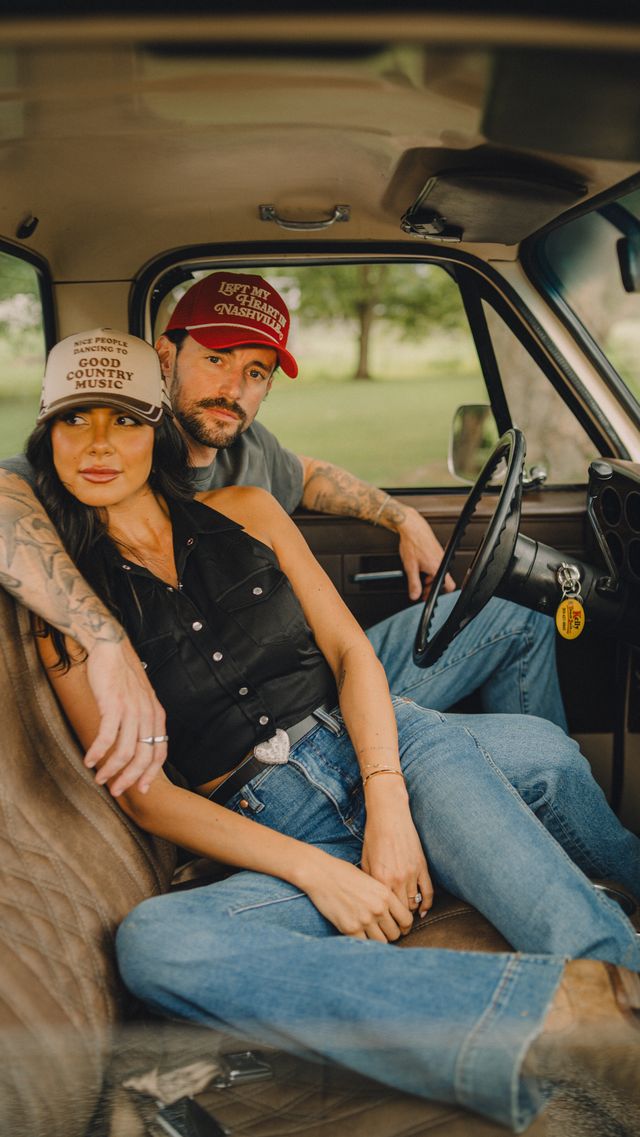 Left My Heart In Nashville Hat Rustler Hat Co. X H Bar C